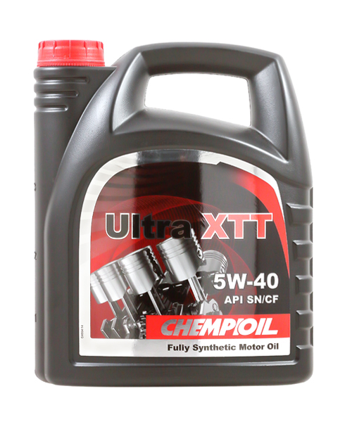 Масло моторное синтетическое CHEMPIOIL 5W-40 Ultra XTT SN/CH 4л