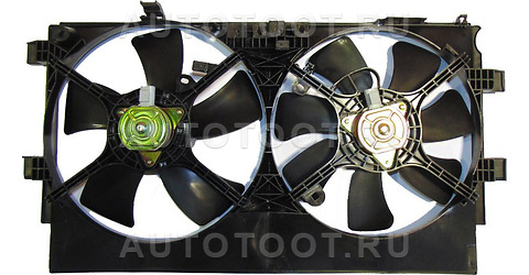 Вентилятор радиатора в сборе (двойной) - ZD168560 Sontian  для MITSUBISHI LANCER, MITSUBISHI ASX, MITSUBISHI OUTLANDER