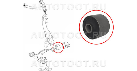 Сайлентблок переднего нижнего рычага задний - ST4865550012 SAT для TOYOTA CELSIOR