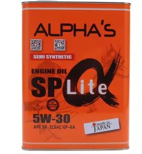 Масло моторное полусинтетическое 5W-30 SP ALPHAS 4л