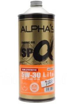 Масло моторное полусинтетическое 5W-30 SP ALPHAS 1л