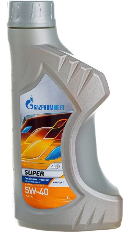 Масло моторное полусинтетическое Gazpromneft Super 5W40 1л