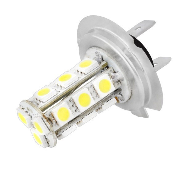 Лампа светодиодная H7 12V SKYWAY 18 SMD, 1-конт Белая