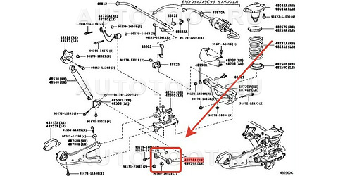 Ремкомплект поперечной тяги - FG0581 Fixar для LEXUS RX350