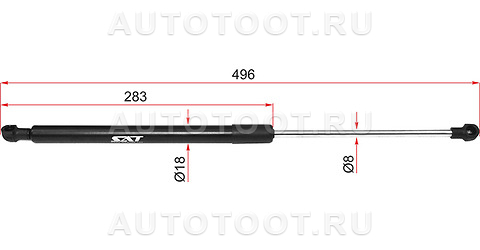 Амортизатор крышки багажника - ST6896013220 Sat для TOYOTA COROLLA AXIO, TOYOTA COROLLA FIELDER