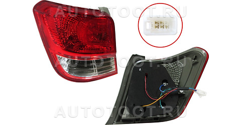 Фонарь задний левый - ST12583L Sat для TOYOTA COROLLA AXIO