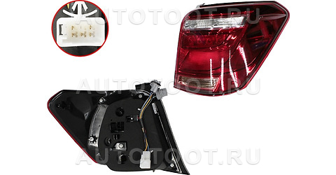 Фонарь задний правый(LED) - ST12598R Sat для TOYOTA COROLLA AXIO