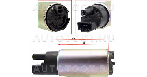 Насос топливный - JPF0018 Just Drive для NISSAN ALMERA