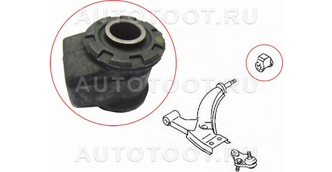 Сайлентблок переднего рычага задний - ST4865512060 SAT для TOYOTA SPRINTER