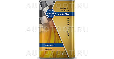 Масло моторное синтетическое NGN A-Line 5W-40 SP 1л - V182575119 NGN для 