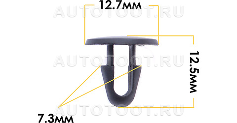Клипса 90467-08011 - KJ036 Masuma для TOYOTA YARIS, TOYOTA WISH, TOYOTA VITZ, TOYOTA RAV4, TOYOTA PROBOX