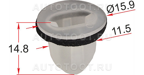 Клипса 81496-52020 - KJ2484 Masuma для TOYOTA CAMRY