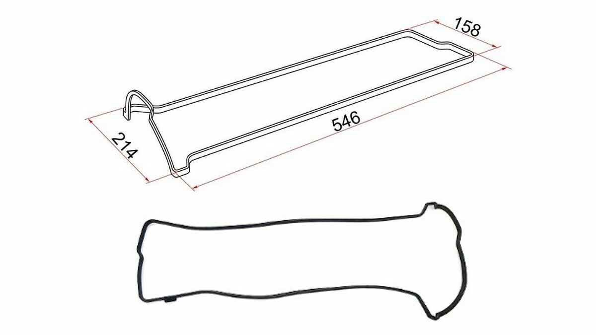 Прокладка крышки клапанов 1G-FE