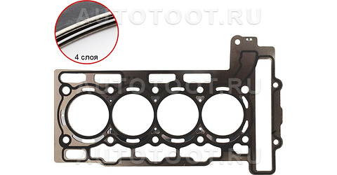 Прокладка ГБЦ 5FA(EP6CDT) - ST330031 Sat для PEUGEOT 207