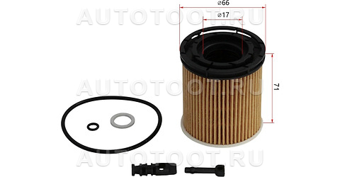 Фильтр масляный - ST1080037 Sat для HYUNDAI CRETA