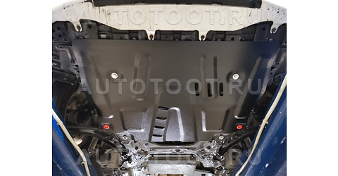 Защита двигателя металлическая 19 - -  для TOYOTA VITZ