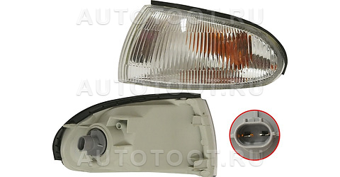 Указатель поворота угловой левый -ST2141529L Sat для MITSUBISHI LANCER