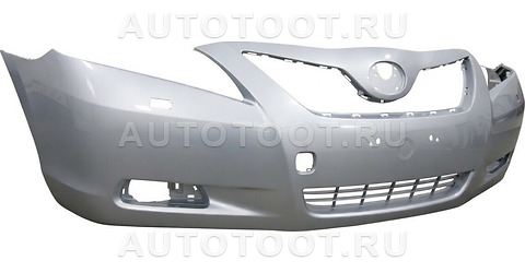 Бампер передний (под туманки,под омыватели, серебристый металлик) -STTYL5000A0 Sat для TOYOTA CAMRY
