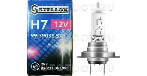 Лампа галогенная H7 12V 55W (PX26D) - Артикул 9939036SX - Производитель Stellox - Фото, Отзывы, Цены 