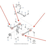 Сайлентблок заднего поперечного рычага -SL1417 Sufix для FORD MONDEO