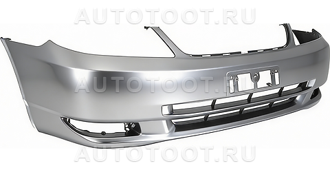 Бампер передний (под туманки, цвет 1c0 - Металлический цвет «Миллениум Серебристый») -STTY280000 Sat для TOYOTA COROLLA, TOYOTA COROLLA FIELDER, TOYOTA ALLEX, TOYOTA RUNX