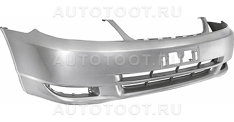 Бампер передний (под туманки, цвет 1E7 - Металлик «Серебристая полоса») -STTY280000 Sat для TOYOTA COROLLA, TOYOTA COROLLA FIELDER, TOYOTA RUNX, TOYOTA ALLEX