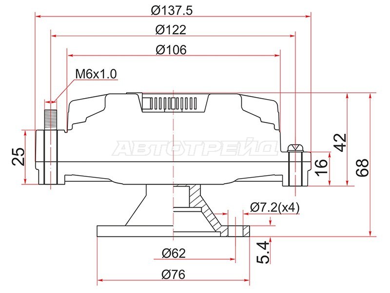 Вискомуфта 1G-FE