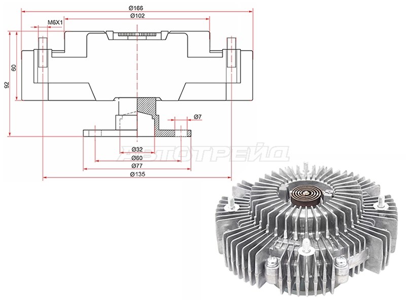 Вискомуфта YD25