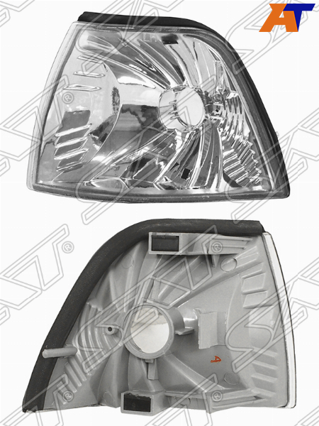 Указатель поворота угловой левый (хрусталь)
