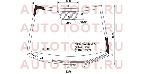 Стекло лобовое с обогревом щеток HYUNDAI SOLARIS/KIA RIO 4/5D 10-17 4148agnblhv agc – купить в Омске. Цены, характеристики, фото в интернет-магазине autotoot.ru