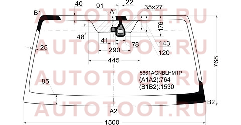 Стекло лобовое с обогревом щеток + дд MITSUBISHI PAJERO 3/5D 06- 5661agnblhm1p agc – купить в Омске. Цены, характеристики, фото в интернет-магазине autotoot.ru