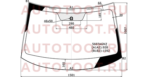 Стекло лобовое MITSUBISHI OUTLANDER 12- 5697agnz agc – купить в Омске. Цены, характеристики, фото в интернет-магазине autotoot.ru