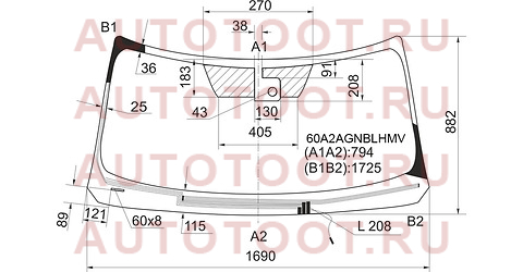 Стекло лобовое с обогревом щеток + дд NISSAN PATROL/INFINITI QX56/80 10- 60a2agnblhmv agc – купить в Омске. Цены, характеристики, фото в интернет-магазине autotoot.ru