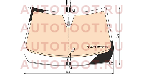 Стекло лобовое с полным обогревом + дд RENAULT ARKANA 20- 7309agshmw1c agc – купить в Омске. Цены, характеристики, фото в интернет-магазине autotoot.ru