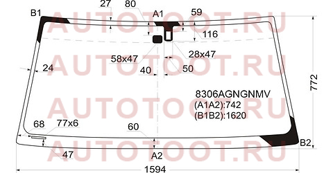 Стекло лобовое + дд TOYOTA LAND CRUISER J100/LEXUS LX470 98-07 8306agngnmv agc – купить в Омске. Цены, характеристики, фото в интернет-магазине autotoot.ru