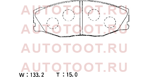 Колодки тормозные перед TOYOTA CROWN/MARK2 91-95 an261k akebono – купить в Омске. Цены, характеристики, фото в интернет-магазине autotoot.ru