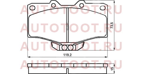 Колодки тормозные перед TOYOTA LAND CRUISER PRADO/SURF 96-02/FORTUNER/HILUX 04- an303wk akebono – купить в Омске. Цены, характеристики, фото в интернет-магазине autotoot.ru