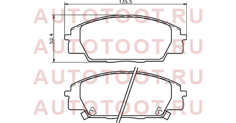 Колодки тормозные дисковые передние HONDA ACCORD, TORNEO CF3, CIVIC EP, INTEGRA DC5 an491wk akebono – купить в Омске. Цены, характеристики, фото в интернет-магазине autotoot.ru