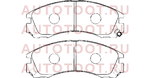 Колодки тормозные перед MITSUBISHI AIRTREK/OUTLANDER 03-06 an601wk akebono – купить в Омске. Цены, характеристики, фото в интернет-магазине autotoot.ru