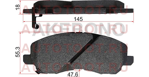 Колодки тормозные перед MITSUBISHI OUTLANDER 05-12/COLT CY2A 07-/LANCER CS5# 00-07 an650wk akebono – купить в Омске. Цены, характеристики, фото в интернет-магазине autotoot.ru