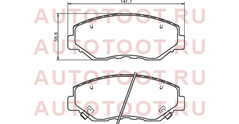 Колодки тормозные перед HONDA CR-V RD5/ACCORD CL 2/4 vti an663wk akebono – купить в Омске. Цены, характеристики, фото в интернет-магазине autotoot.ru