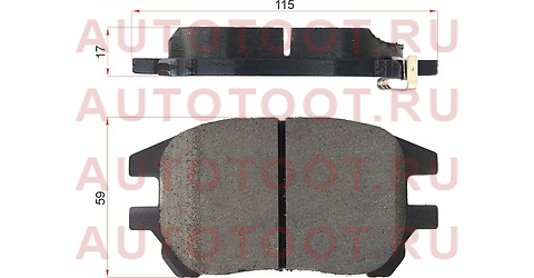 Колодки тормозные перед TOYOTA HARRIER/LEXUS RX300 01-03 an678wk akebono – купить в Омске. Цены, характеристики, фото в интернет-магазине autotoot.ru