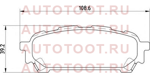 Колодки тормозные зад SUBARU FORESTER/IMPREZA an692wk akebono – купить в Омске. Цены, характеристики, фото в интернет-магазине autotoot.ru