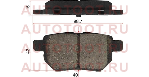 Колодки тормозные зад TOYOTA COROLLA/PONTIAC VIBE 06- an716wk akebono – купить в Омске. Цены, характеристики, фото в интернет-магазине autotoot.ru
