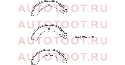 Колодки тормозные барабанные MITSUBISHI LANCER, MIRAGE CS A 98- R nn3065 akebono – купить в Омске. Цены, характеристики, фото в интернет-магазине autotoot.ru