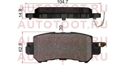 Колодки тормозные зад MAZDA CX5 dg1325dr akok – купить в Омске. Цены, характеристики, фото в интернет-магазине autotoot.ru
