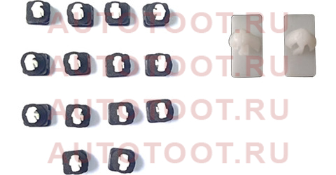 Комплект клипс (16 шт) для боковых молдингов лобового стекла FORD EXPLORER 11- alpop198 alp – купить в Омске. Цены, характеристики, фото в интернет-магазине autotoot.ru