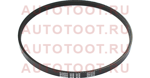 Ремень поликлиновой TOYOTA 4A/5A/7A-FE AE##/AT## (PS) 3pk630 bando – купить в Омске. Цены, характеристики, фото в интернет-магазине autotoot.ru