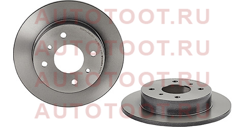 Диск тормозной зад NISSAN ALMERA N15/16/PRIMERA P10/11 08544311 brembo – купить в Омске. Цены, характеристики, фото в интернет-магазине autotoot.ru