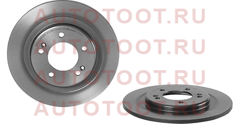 Диск тормозной зад KIA CEED 12- 08c25011 brembo – купить в Омске. Цены, характеристики, фото в интернет-магазине autotoot.ru